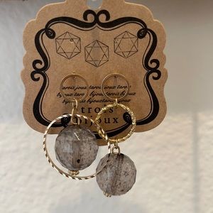 NWT! Asymmetrical earrings